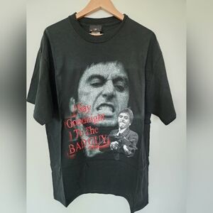 Vintage 90s Scarface Black Graphic T-Shirt, Excellent Condition, XL